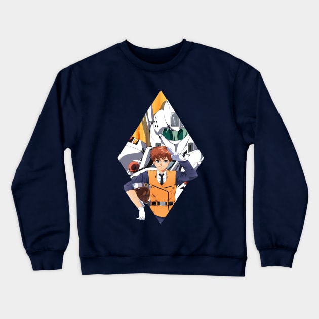 Patlabor Crewneck Sweatshirt by sarahchibi